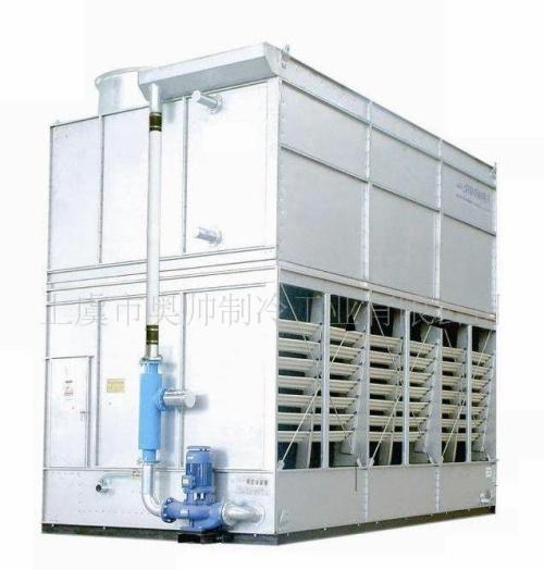 閉式冷卻塔安裝現(xiàn)場